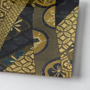 [PLATE] SQUARE NAVY | NISHIJIN TEXTILES| EMURA SHOUTEN