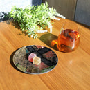 [PLATE] ROUND NAVY | NISHIJIN TEXTILES| EMURA SHOUTEN