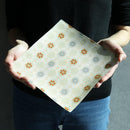 [PLATE] SQUARE CHRYSANTHEMUM | NISHIJIN TEXTILES| EMURA SHOUTEN