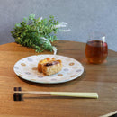 [PLATE] ROUND CHRYSANTHEMUM | NISHIJIN TEXTILES| EMURA SHOUTEN