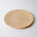 [PLATE] ROUND GOLD FLOWER | NISHIJIN TEXTILES| EMURA SHOUTEN