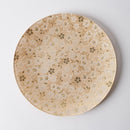 [PLATE] ROUND GOLD FLOWER | NISHIJIN TEXTILES| EMURA SHOUTEN