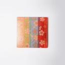 [PLATE] SQUARE PLUM | NISHIJIN TEXTILES| EMURA SHOUTEN