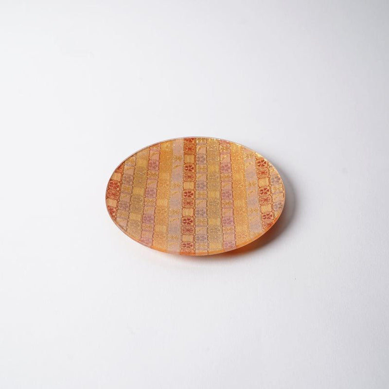 [板]圓形Kagetsu | Nishijin紡織品| Emura大喊