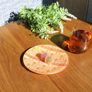 [PLATE] ROUND KAGETSU | NISHIJIN TEXTILES| EMURA SHOUTEN