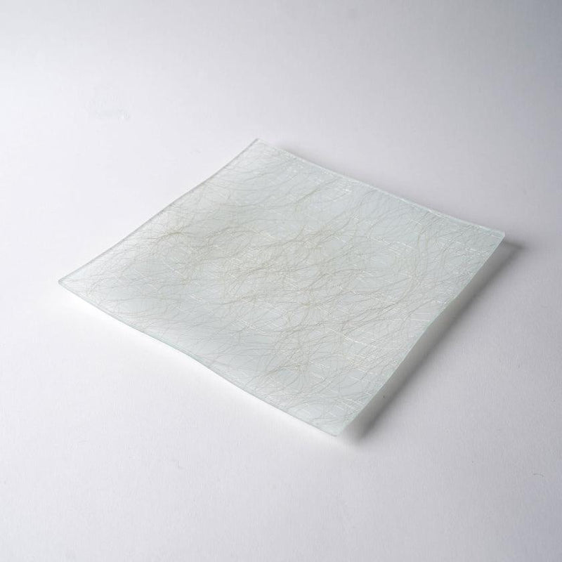 [板]正方形100銀| Nishijin紡織品| Emura大喊