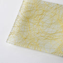 [PLATE SET] SQUARE GOLD & SILVER SET OF 4 | NISHIJIN TEXTILES| EMURA SHOUTEN