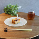 [PLATE SET] ROUND GOLD & SILVER SET OF 4 | NISHIJIN TEXTILES| EMURA SHOUTEN