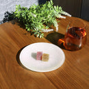 [PLATE SET] ROUND GOLD & SILVER SET OF 4 | NISHIJIN TEXTILES| EMURA SHOUTEN