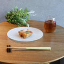 [PLATE SET] ROUND GOLD & SILVER SET OF 4 | NISHIJIN TEXTILES| EMURA SHOUTEN