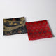 [PLATE SET] SQUARE TEMARI & NAVY PAIR SET | NISHIJIN TEXTILES| EMURA SHOUTEN