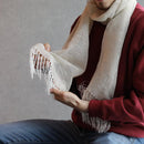 [SCARF] KUROTANI SOUFU (IVORY) | KUROTANI WASHI PAPER|KUROTANI WASHI COOPERATIVE GROUP