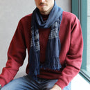 [SCARF] KUROTANI SOUFU (KUSAKI-DYED, INDIGO TIE-DYE) | KUROTANI WASHI PAPER|KUROTANI WASHI COOPERATIVE GROUP