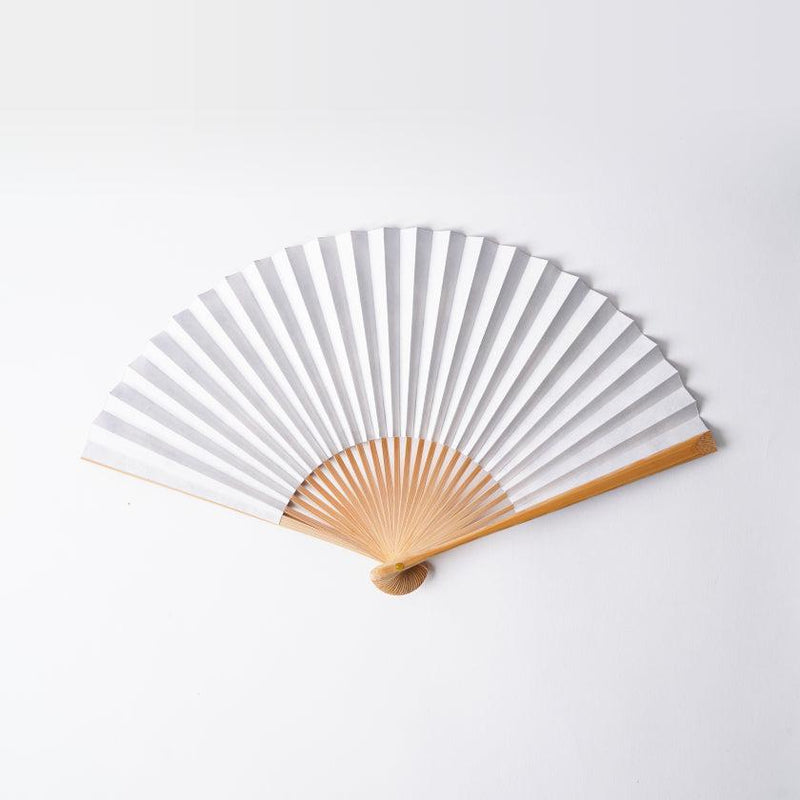 [HAND FAN] SEKKA SHIBORI (PURPLE) FOR WOMEN | KUROTANI WASHI PAPER|KUROTANI WASHI COOPERATIVE GROUP