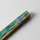 [HAND FAN] SEKKA SHIBORI (GREEN) FOR WOMEN | KUROTANI WASHI PAPER|KUROTANI WASHI COOPERATIVE GROUP