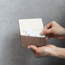[CARD CASE] PLAIN (BROWN) | KUROTANI WASHI PAPER|KUROTANI WASHI COOPERATIVE GROUP