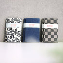 [CARD CASE] MULBERRY PRINT (NAVY BLUE) | KUROTANI WASHI PAPER|KUROTANI WASHI COOPERATIVE GROUP