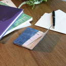 [CARD CASE] TEXTILE PATTERNED PAPER (NAVY BLUE) | KUROTANI WASHI PAPER|KUROTANI WASHI COOPERATIVE GROUP
