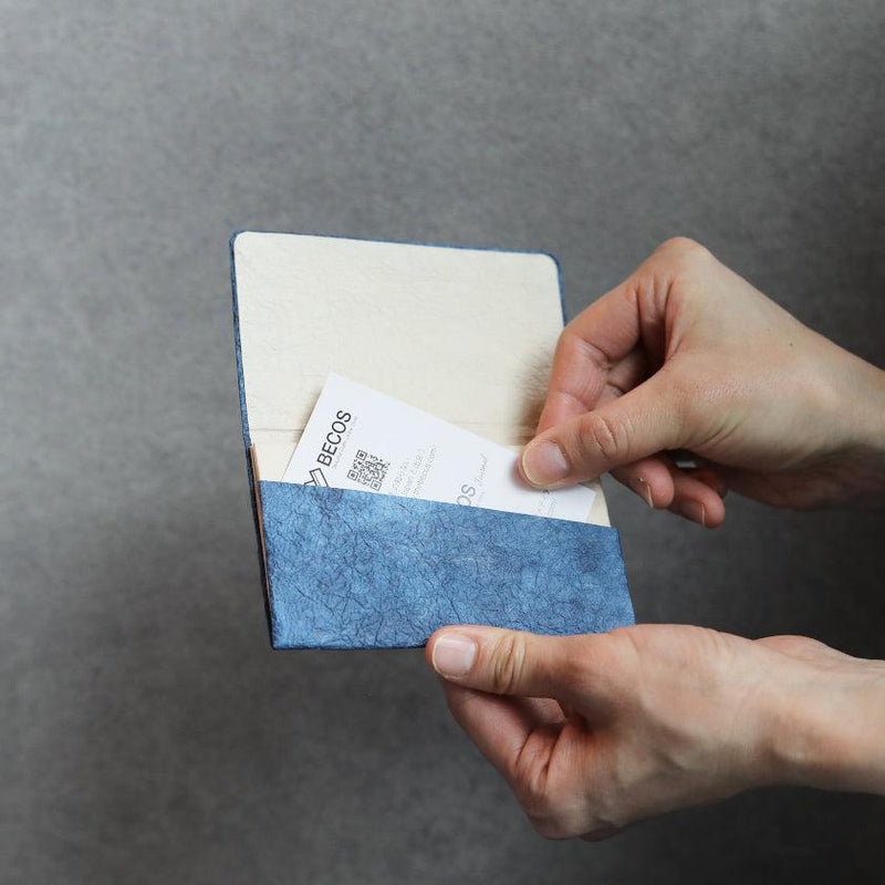 [卡盒]紡織圖案紙（海軍藍色）| kurotani washi紙| kurotani washi合作組