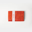 [CARD CASE] TEXTILE PATTERNED PAPER (RED) | KUROTANI WASHI PAPER|KUROTANI WASHI COOPERATIVE GROUP