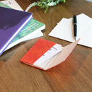 [CARD CASE] TEXTILE PATTERNED PAPER (RED) | KUROTANI WASHI PAPER|KUROTANI WASHI COOPERATIVE GROUP