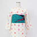 [SASH (OBI)] DIFFUSION PINK | NISHIJIN-ORI TEXTILES | HATSUNE KOUBOU