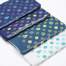 [TOWELS] BLUE ON WHITE | ISE COTTON | HATSUNE KOUBOU