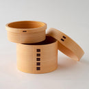 [LUNCH-BOX] CIRCLE 2-TIER | ODATE MAGEWAPPA | KURIKYU