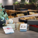 [GIFT SET] CHAWAKA MARI AND SENCHA SET WHITE PLUM | UJI TEA AND FLORAL DESIGN| CHAWAKA KYOTO UJI