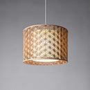 [PENDANT LIGHT / LIGHTING] KUMIKO PENDANT LIGHT 01 HEMP LEAF | KYO SASHIMONO (JOINERY)| MURAYAMA MOKKO