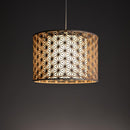 [PENDANT LIGHT / LIGHTING] KUMIKO PENDANT LIGHT 01 HEMP LEAF | KYO SASHIMONO (JOINERY)| MURAYAMA MOKKO