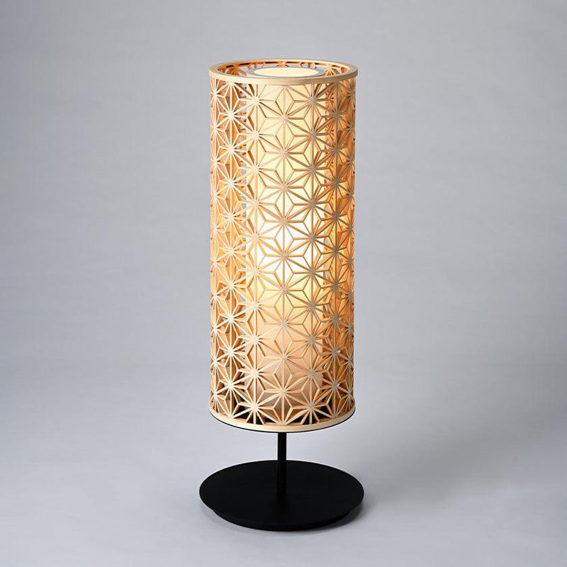 [STAND LIGHT / LIGHTING] KUMIKO STAND LIGHT 02: HEMP LEAF | KYO SASHIMONO (JOINERY)| MURAYAMA MOKKO