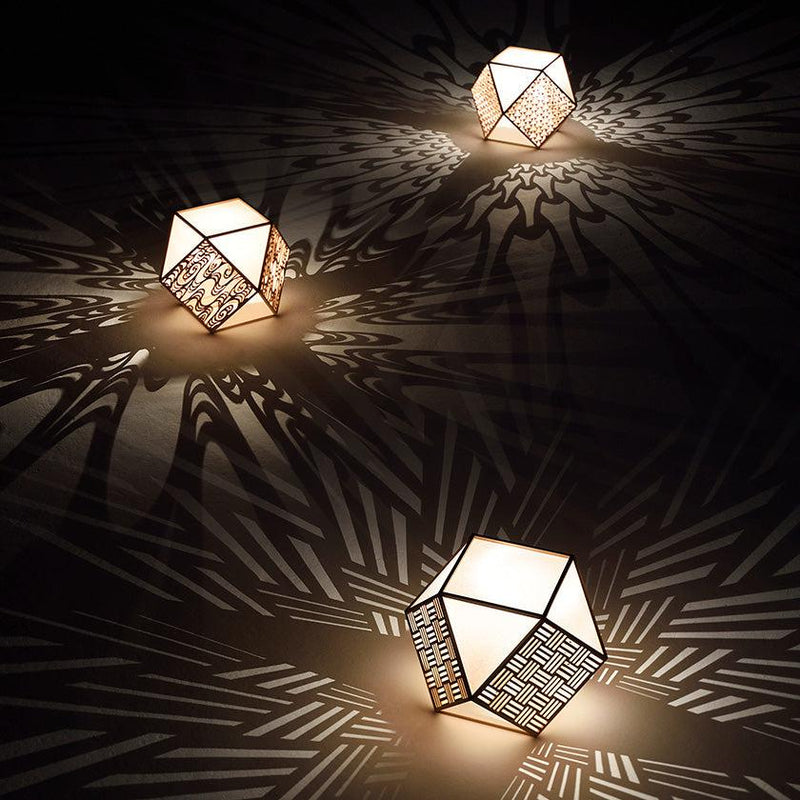 [STAND LIGHT / LIGHTING] KIRIKO STAND LIGHT ARABESQUE (S-L SIZE) | KYO SASHIMONO (JOINERY)| MURAYAMA MOKKO