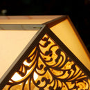 [STAND LIGHT / LIGHTING] KIRIKO STAND LIGHT ARABESQUE (S-L SIZE) | KYO SASHIMONO (JOINERY)| MURAYAMA MOKKO