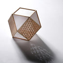 [STAND LIGHT / LIGHTING] KIRIKO STAND LIGHT HEMP LEAF (S-L SIZE) | KYO SASHIMONO (JOINERY)| MURAYAMA MOKKO