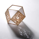 [STAND LIGHT / LIGHTING] KIRIKO STAND LIGHT FLOWING WATER (S-L SIZE) | KYO SASHIMONO (JOINERY)| MURAYAMA MOKKO