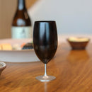 [GLASS] RIN EBONY | LACQUERWARE| U-EN ART