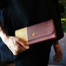 [WALLET] DAYBREAK WALLET (KYOTO GOLD LEAF FINISH) | GOLD STAMPING | GOLDREAM KYOTO