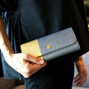 [WALLET] DAYBREAK WALLET (KYOTO GOLD LEAF FINISH) | GOLD STAMPING | GOLDREAM KYOTO