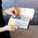 [WALLET] DAYBREAK WALLET (KYOTO GOLD LEAF FINISH) | GOLD STAMPING | GOLDREAM KYOTO