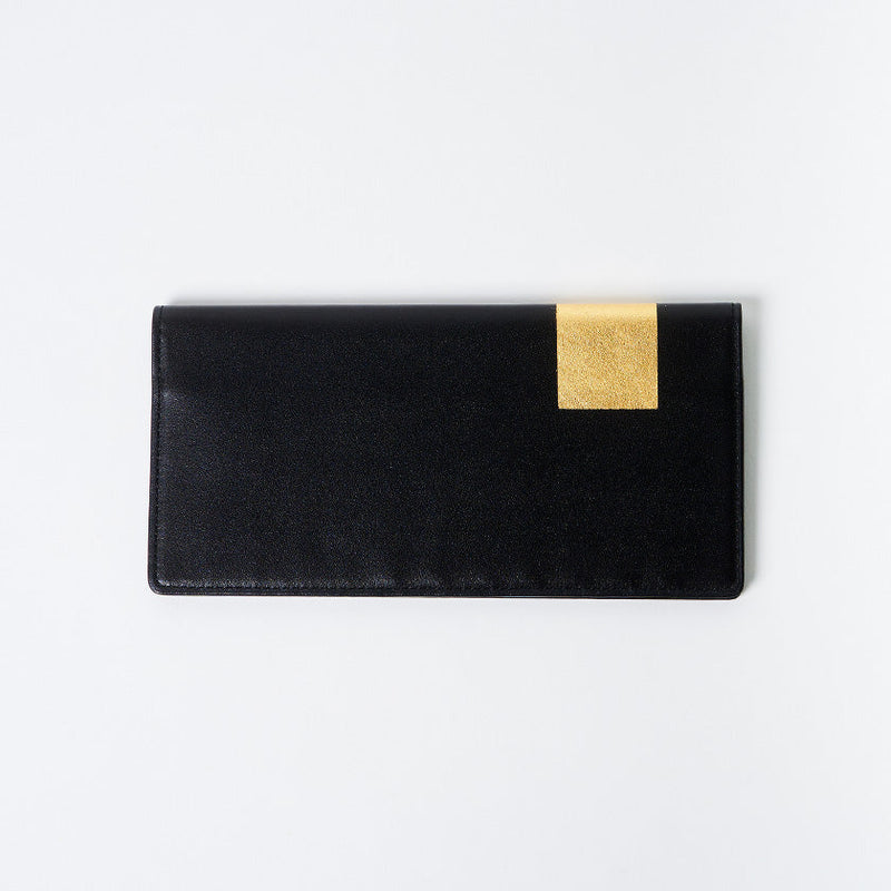 [錢包] Byobu Long Wallet（Kyoto Gold Leaf Finish）|金沖壓| Goldream Kyoto