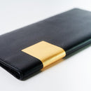 [WALLET] BYOBU LONG WALLET (KYOTO GOLD LEAF FINISH) | GOLD STAMPING | GOLDREAM KYOTO