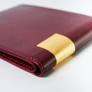 [WALLET] BYOBU BIFOLD WALLET (KYOTO GOLD LEAF FINISH) | GOLD STAMPING | GOLDREAM KYOTO