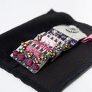 [AMULET] KAZARI KOYOROI® MINI SILVER (PURPLE GRADATION BRAID) | Art Armor| Kyoto Armor