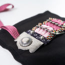 [AMULET] KAZARI KOYOROI® MINI SILVER (PURPLE GRADATION BRAID) | Art Armor| Kyoto Armor