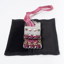 [AMULET] KAZARI KOYOROI® MINI SILVER (PURPLE GRADATION BRAID) | Art Armor| Kyoto Armor