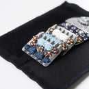 [AMULET] KAZARI KOYOROI® MINI SILVER (NAVY GRADATION BRAID) | Art Armor| Kyoto Armor