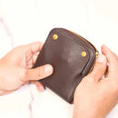 [LEATHER CASE] SMART MOVE! SOFT VESPER-BROWN | LEATHER WORK | RAKUKEI