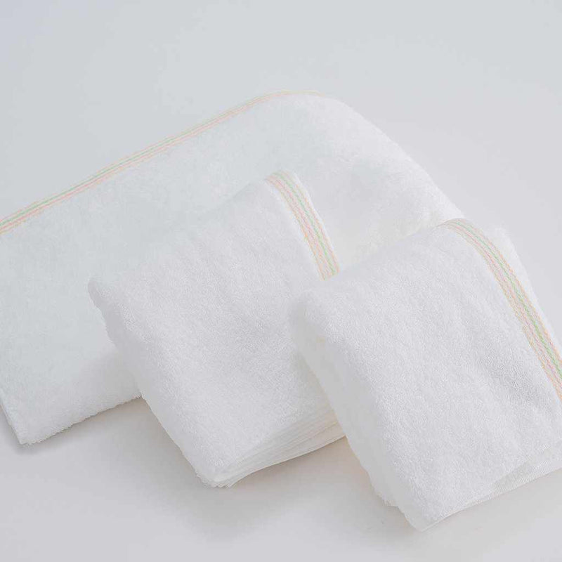 [毛巾] Sarala“EN”浴巾x 1和麵巾x 2（3件式套）| imabari毛巾
