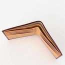 [WALLET / BAG] BI-FOLD WALLET (WITH COINS) (GRAPE) | LEATHER WORK | SATORI